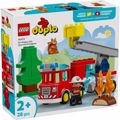 LEGO DUPLO FIRE TRUCK WITH HOSE AND FIREFIGHTER 28pcs