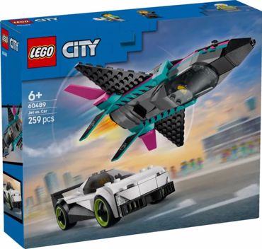 LEGO JET VS CAR 259pcs