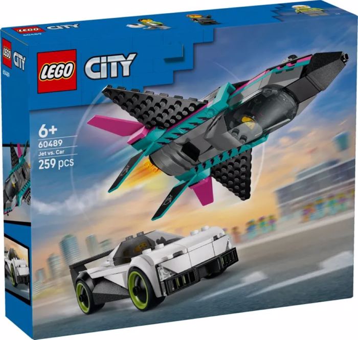 LEGO JET VS CAR 259pcs