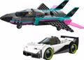LEGO JET VS CAR 259pcs