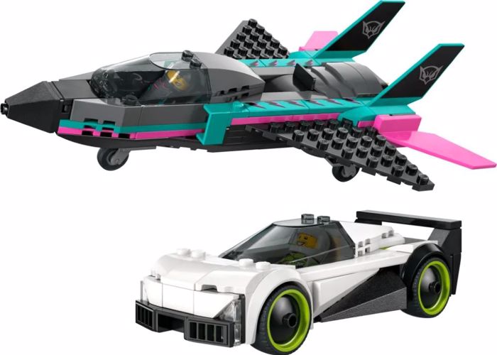 LEGO JET VS CAR 259pcs