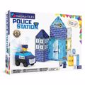 MAGNA-TILES POLICE STATION 35tmx- MAGITIKA PLAKIDIA STEM GA KATASKEuES