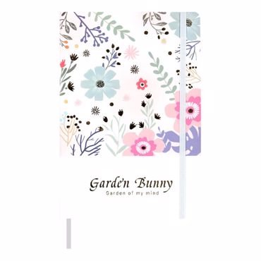 ΣΗΜΕΙΩΜΑΤΑΡΙΟ Α5 ΣΚΛΗΡΟΔΕΤΟ 80φ. FLOWERS