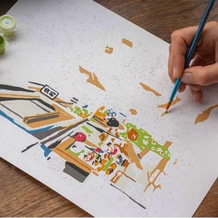 PETIT PINCEAU SET ZOGAFIKIS ME ARIThMOuS- KYOTO