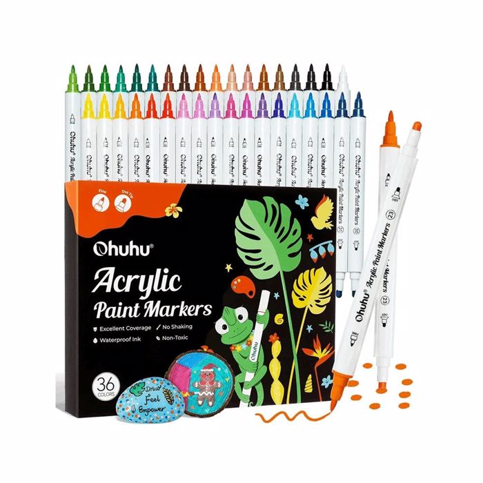 OHUHU MARKADOROI AKRuLIKOI FINE & DOT SET 36tmx