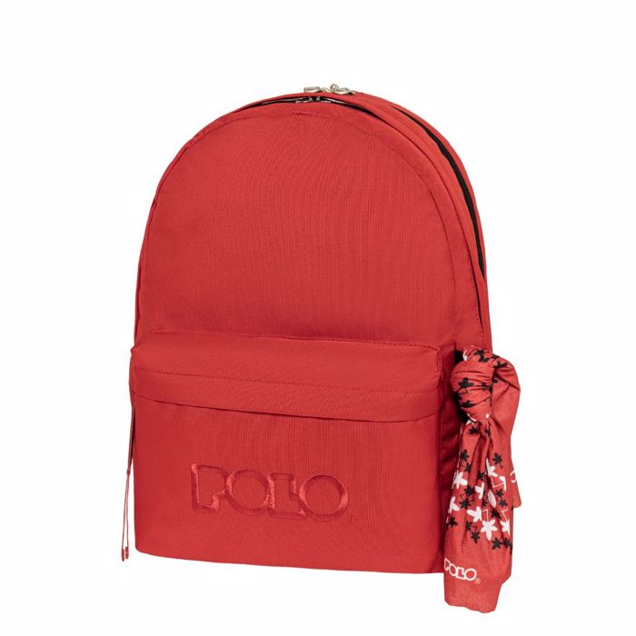 POLO SAKIDIO ORIGINAL DOUBLE SCARF KOKKINO