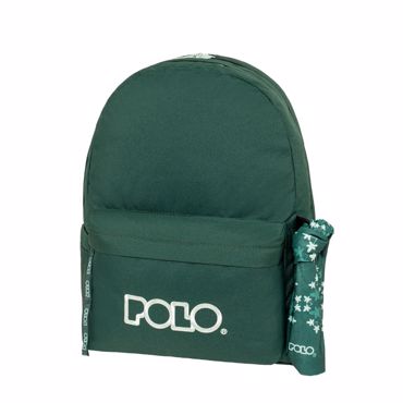 POLO ΣΑΚΙΔΙΟ ORIGINAL DOUBLE SCARF ΠΡΑΣΙΝΟ-ΣΙΕΛ