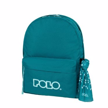 POLO ΣΑΚΙΔΙΟ ORIGINAL DOUBLE SCARF ΜΠΛΕ