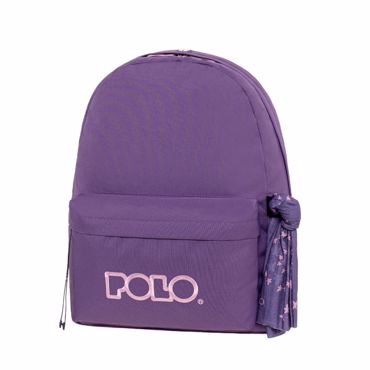 POLO ΣΑΚΙΔΙΟ ORIGINAL SCARF ΛΟΥΛΑΚΙ-ΛΙΛΑ
