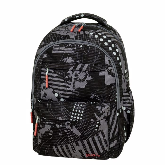 POLO SAKIDIO SPARKLE GREY PATTERN