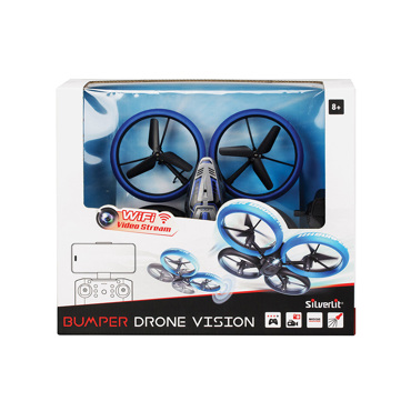 SILVERLIT ΤΗΛΕΚΑΤΕΥΘΥΝΟΜΕΝΟ DRONE BUMPER DRONE VISION
