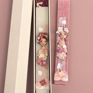 ΛΑΜΠΑΔΑ ΠΛΑΚΕ ΖΩΓΡΑΦΙΣΤΗ ΚΟΡΙΤΣΙ ΜΕ ΛΟΥΛΟΥΔΙΑ