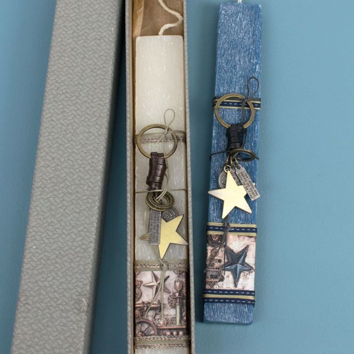 LAMPADA PLAKE ZOGAFISTI ME MPRELOK ASTERI