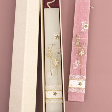 ΛΑΜΠΑΔΑ ΠΛΑΚΕ ΜΕ ΣΚΟΥΛΑΡΙΚΙΑ ΑΣΤΕΡΙ-ΦΕΓΓΑΡΙ