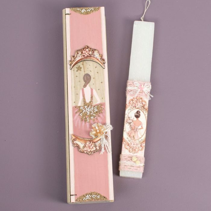 LAMPADA PLAKE ZOGAFISTI KORITSI SE KORNIZA ME XuLINI ThIKI