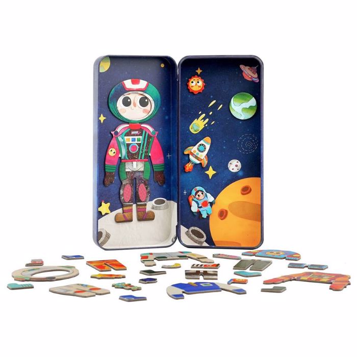 MIEREDU MAGITIKO KOuTI PUZZLE SPACEMAN