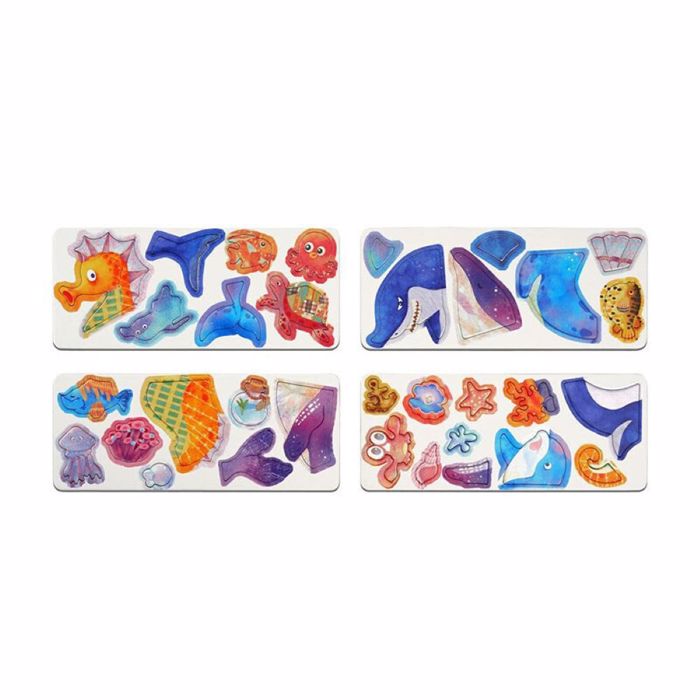 MIEREDU MAGITIKO KOuTI PUZZLE BuThOS TIS ThALASSAS