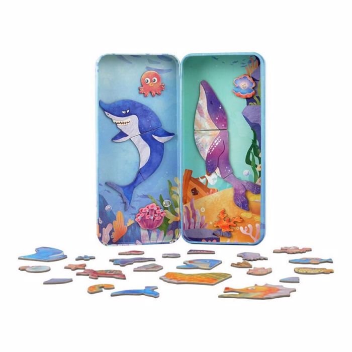 MIEREDU MAGITIKO KOuTI PUZZLE BuThOS TIS ThALASSAS