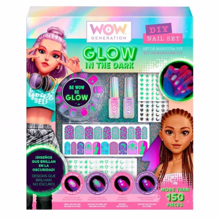WOW GENERATION SET MANIKIOuR GLOW IN THE DARK