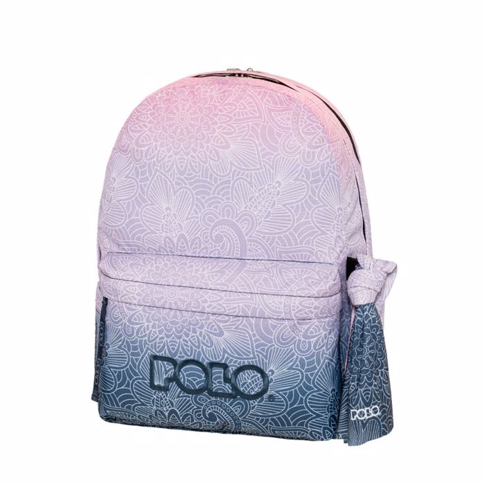 POLO SAKIDIO ORIGINAL DOUBLE SCARF ROZ/MPLE