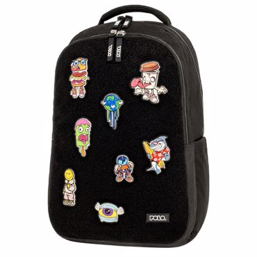 POLO ΣΑΚΙΔΙΟ PATCHES ΜΑΥΡΟ
