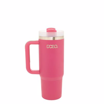 POLO ΘΕΡΜΟΣ INOX MUG 900ml ΦΟΥΞΙΑ