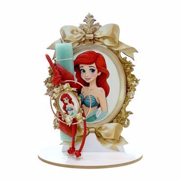 WOODENSTYLE ΛΑΜΠΑΔΑ ΠΛΑΚΕ ΜΕ ΔΙΑΚΟΣΜΗΤΙΚΟ ΣΕ ΞΥΛΙΝΗ ΒΑΣΗ- ARIEL