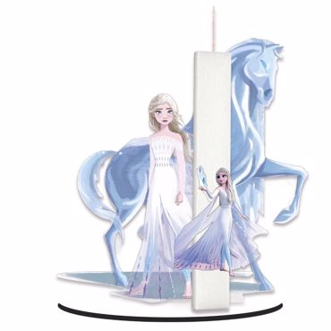 WOODENSTYLE ΛΑΜΠΑΔΑ ΠΛΑΚΕ ΜΕ ΔΙΑΚΟΣΜΗΤΙΚΟ ΣΕ ΞΥΛΙΝΗ ΒΑΣΗ- FROZEN