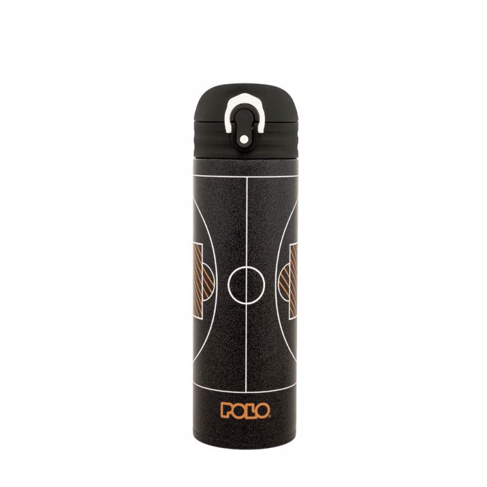 POLO ThERMOS STAINLESS STEEL JUNIOR 0,50L BASKETBALL VELCRO