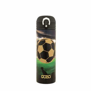 POLO ΘΕΡΜΟΣ STAINLESS STEEL JUNIOR 0,50L GOLDEN BALL