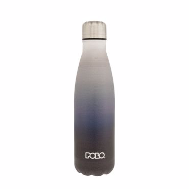 POLO ΘΕΡΜΟΣ STAINLESS STEEL 0,50L ΓΚΡΙ/ΜΠΛΕ