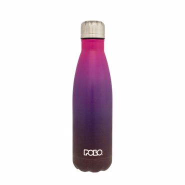 POLO ΘΕΡΜΟΣ STAINLESS STEEL 0,50L ΦΟΥΞΙΑ/ΜΩΒ