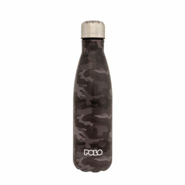 POLO ΘΕΡΜΟΣ STAINLESS STEEL 0,50L ΠΑΡΑΛΛΑΓΗ/ΜΑΥΡΟ