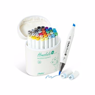 OHUHU ΜΑΡΚΑΔΟΡΟΙ ΑΛΚΟΟΛΗΣ BRUSH & CHISEL PLUS ΣΕΤ 36τμχ