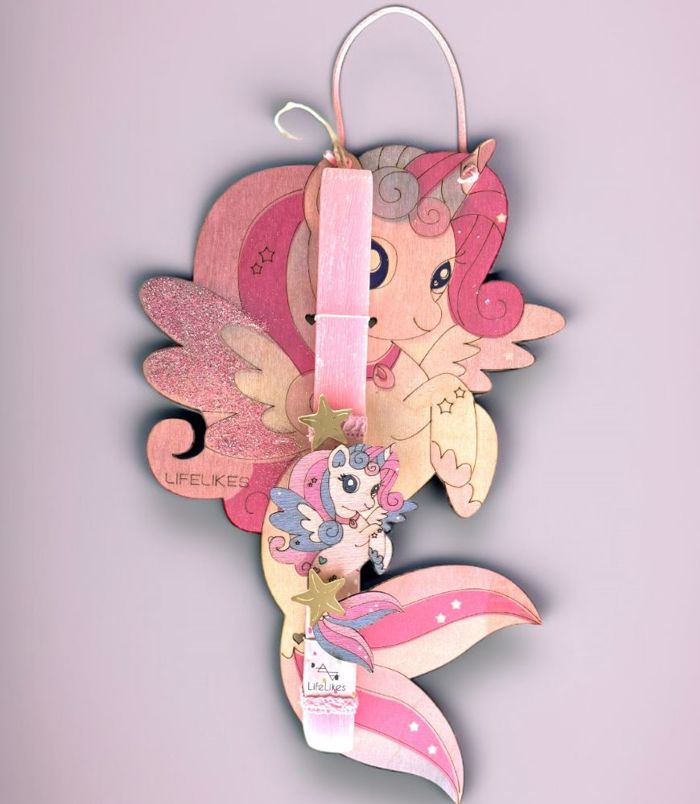 LIFELIKES LAMPADA PLAKE ME XuLINO TAMPLO- MAGIC FAIRYCORN