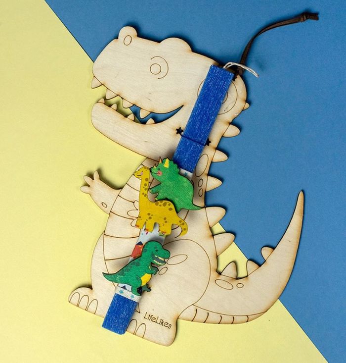 LIFELIKES LAMPADA PLAKE ME XuLINO TAMPLO- DEINOSAuROS