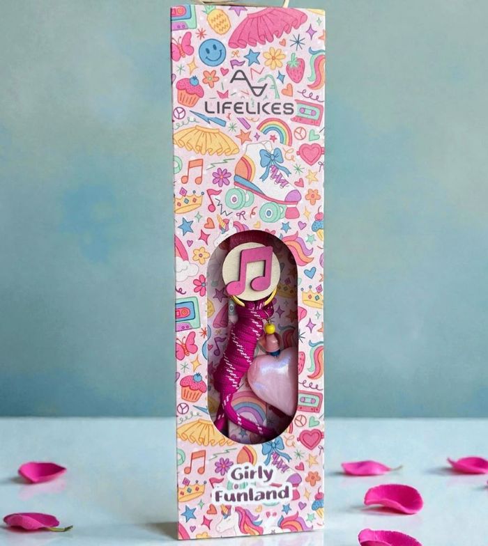 LIFELIKES LAMPADA PLAKE SE KOuTI- GIRLY FUNLAND