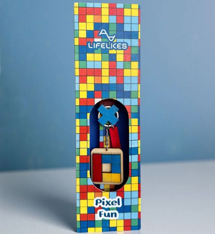 LIFELIKES LAMPADA PLAKE SE KOuTI- PIXEL FUN