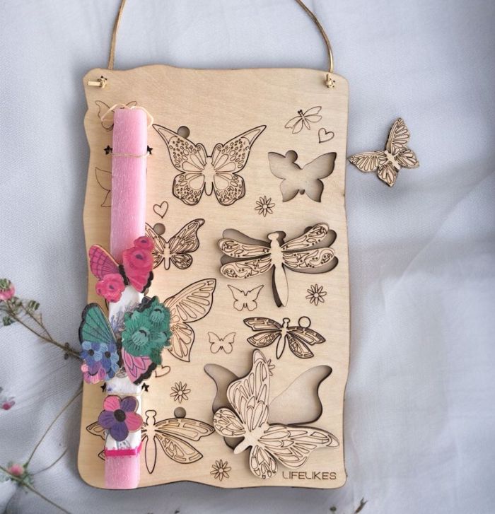 LIFELIKES LAMPADA PLAKE ME XuLINO TAMPLO- MONTESSORI PUZZLE PETALOuDES