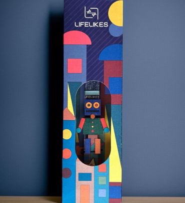 LIFELIKES ΛΑΜΠΑΔΑ ΠΛΑΚΕ ΣΕ ΚΟΥΤΙ- THE ROBOT