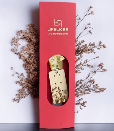 LIFELIKES ΛΑΜΠΑΔΑ ΠΛΑΚΕ ΣΕ ΚΟΥΤΙ- EARRINGS BALL