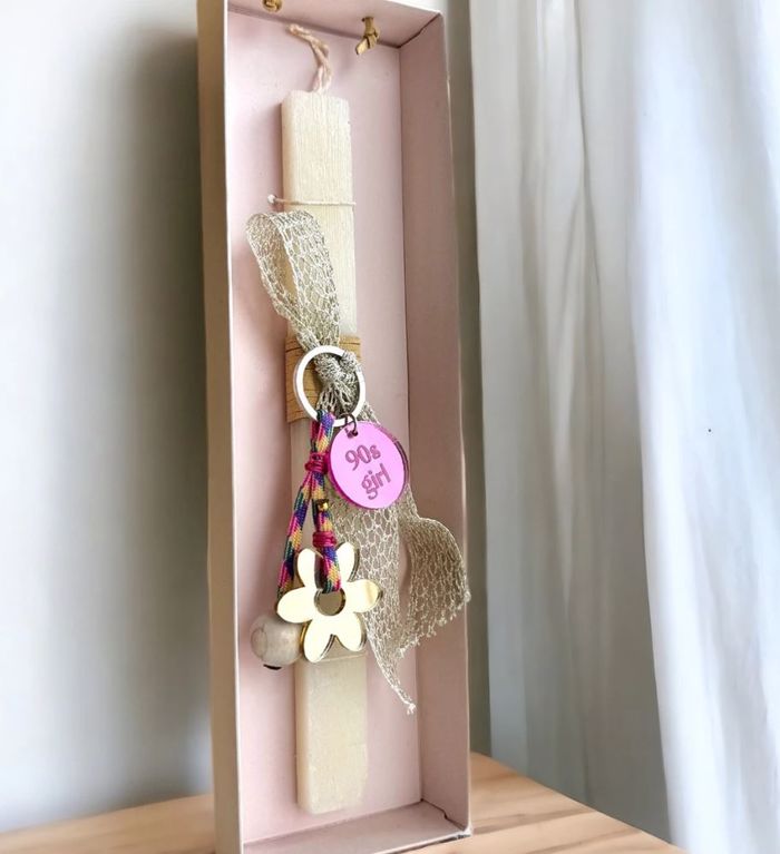 LIFELIKES LAMPADA PLAKE SE KOuTI- 90's GIRL MPRELOK