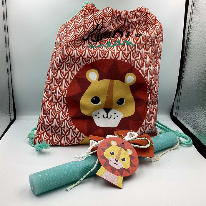 LYXNOC LAMPADA STROGuLI ME TSANTOuLA PLATIS