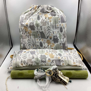 LYXNOC ΛΑΜΠΑΔΑ ΣΤΡΟΓΓΥΛΗ ΜΕ ΤΣΑΝΤΟΥΛΑ ΠΛΑΤΗΣ