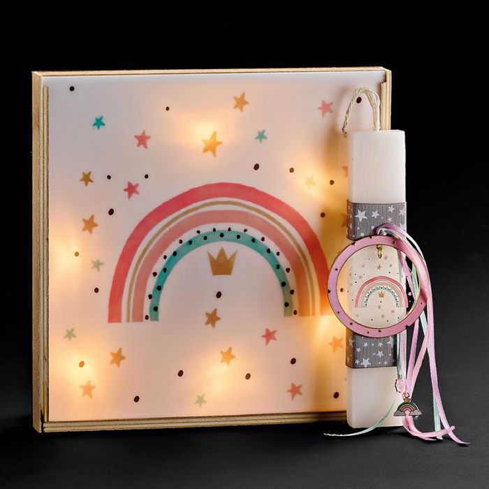 ADOREX LAMPADA PLAKE KONTI ME PLEXIGLAS FOTISTIKO- OuRANIO TOXO