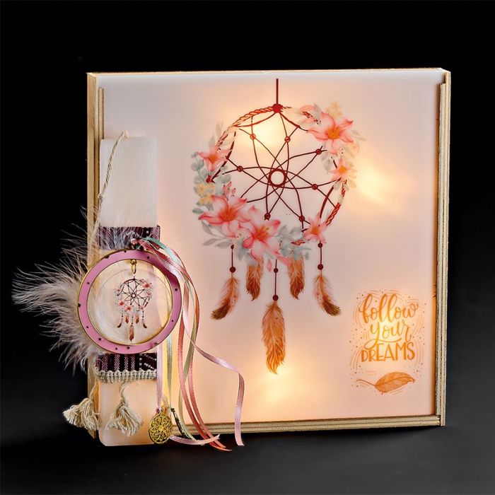 ADOREX LAMPADA PLAKE KONTI ME PLEXIGLAS FOTISTIKO- ONEIROPAGDA