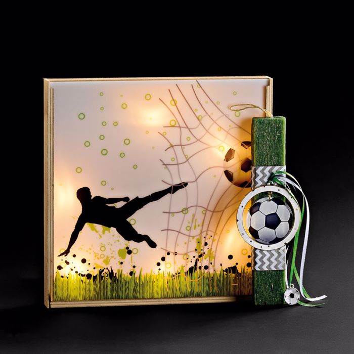 ADOREX LAMPADA PLAKE KONTI ME PLEXIGLAS FOTISTIKO- MPALA