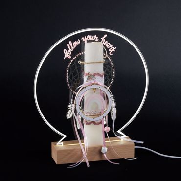 ADOREX ΛΑΜΠΑΔΑ ΠΛΑΚΕ ΚΟΝΤΗ ΜΕ ΠΛΕΞΙΓΚΛΑΣ ΜΕ LED ΒΑΣΗ- ΟΝΕΙΡΟΠΑΓΙΔΑ