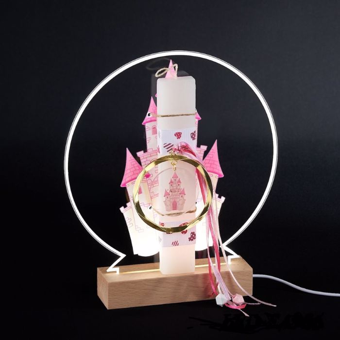 ADOREX LAMPADA PLAKE KONTI ME PLEXIGLAS ME LED BASI- KASTRO