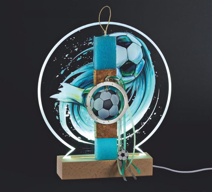 ADOREX LAMPADA PLAKE KONTI ME PLEXIGLAS ME LED BASI- MPALA